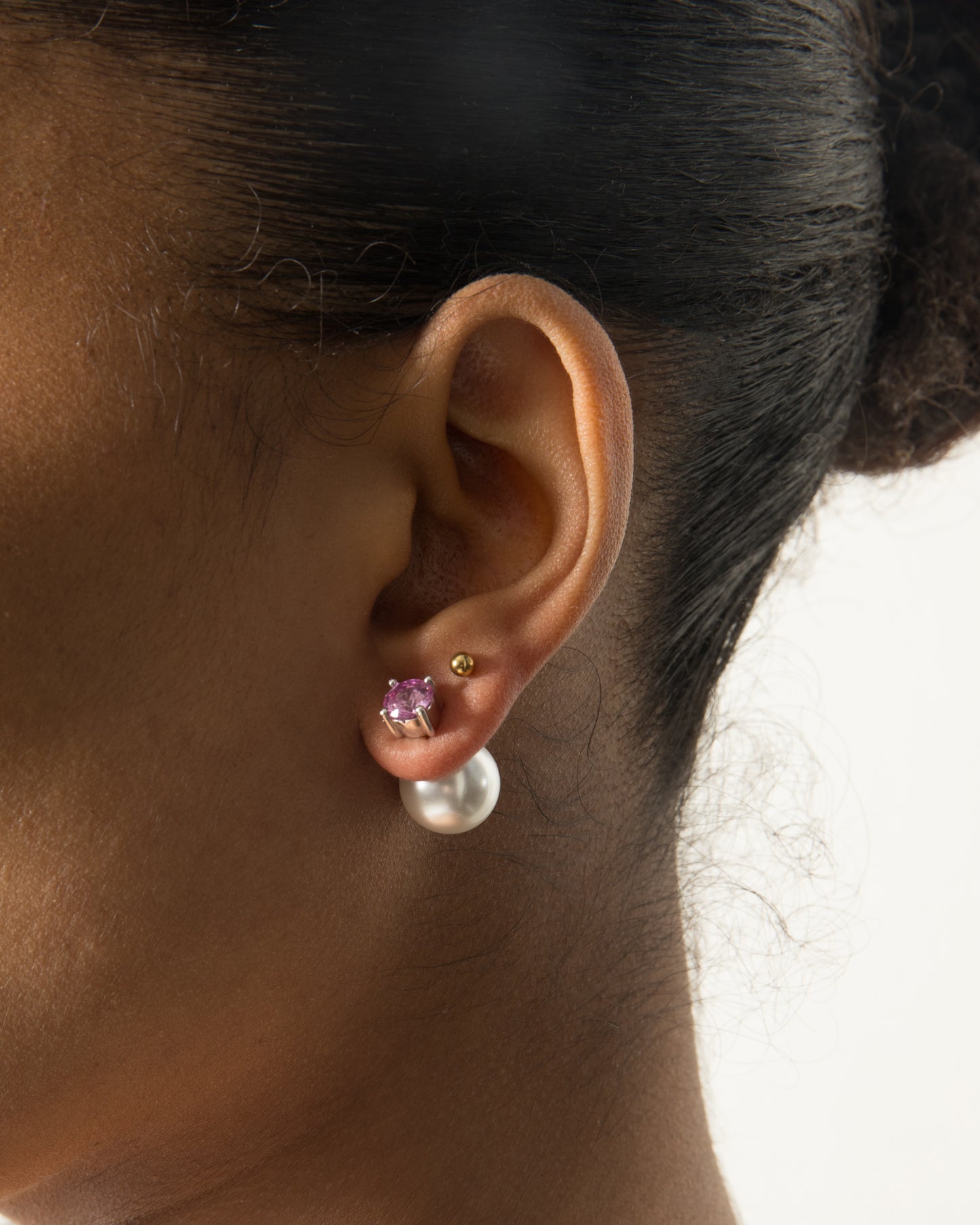 Encasement 2 in 1 Stud Earrings